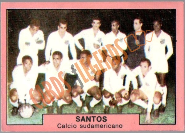 Pele 1967 Santos Www Cardsoflegends Com
