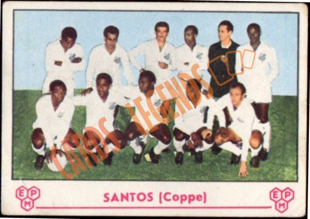 Pele 1964 Santos Www Cardsoflegends Com