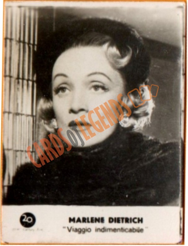 Marlene Dietrich 1953 – www.cardsoflegends.com