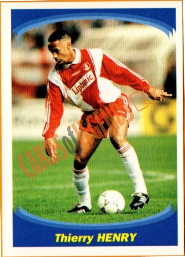 Thierry Henry 1997 Rookie – www.cardsoflegends.com